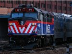 METX 129 at Ogilvie Transportation Center.